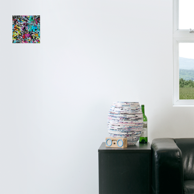 Graffiti Style Pattern by The WYLD Tribe